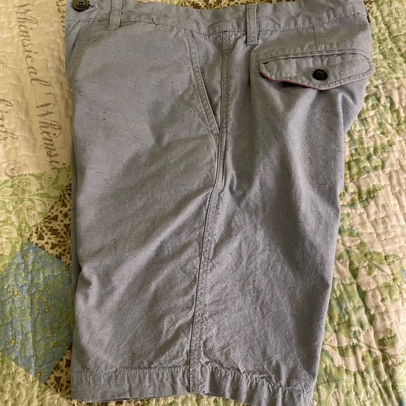 Quicksilver men’s shorts. Light gray-blue w/flecks. 99% cotton blend Size 28-EUC - Picture 2 of 7